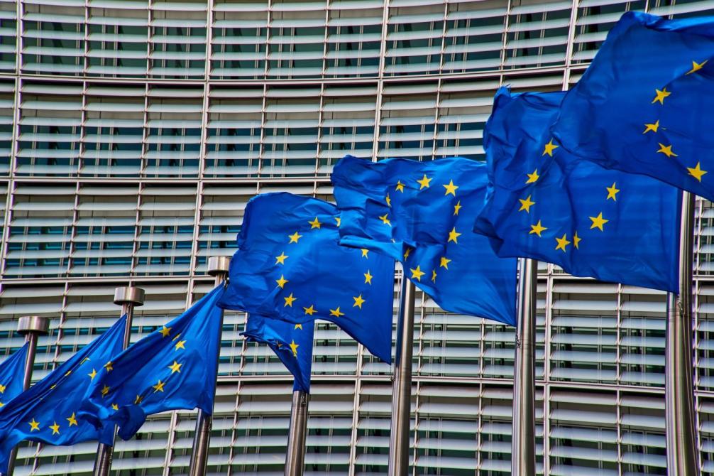 Symboldbild: Fahnen der Europäischen Union
